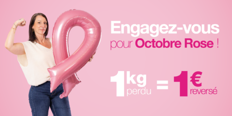 engagez vous pour octobre rose : don rose et ruban