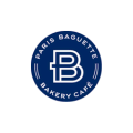 paris baguette logo bleu, boulangerie café