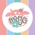 pastel bow logo with cute rounded typography