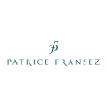 logo monogramme pf patrice fransez bleu sarcelle
