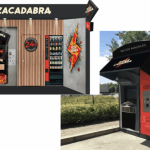 kiosco vending de pizza pizzacadabra 24h