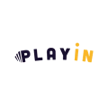 logo playin minimaliste noir et orange