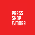logo rouge press shop & more minimaliste