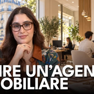 agenzia immobiliare elegante a parigi, ufficio moderno