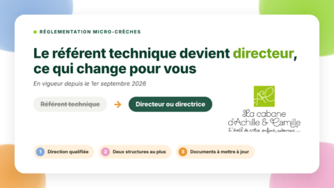 référent technique devenu directeur en micro crèche