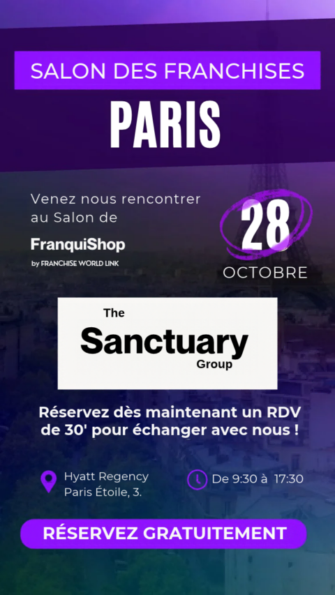 salon des franchises paris 2024 – the sanctuary group
