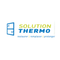 logo solution thermo bleu et jaune