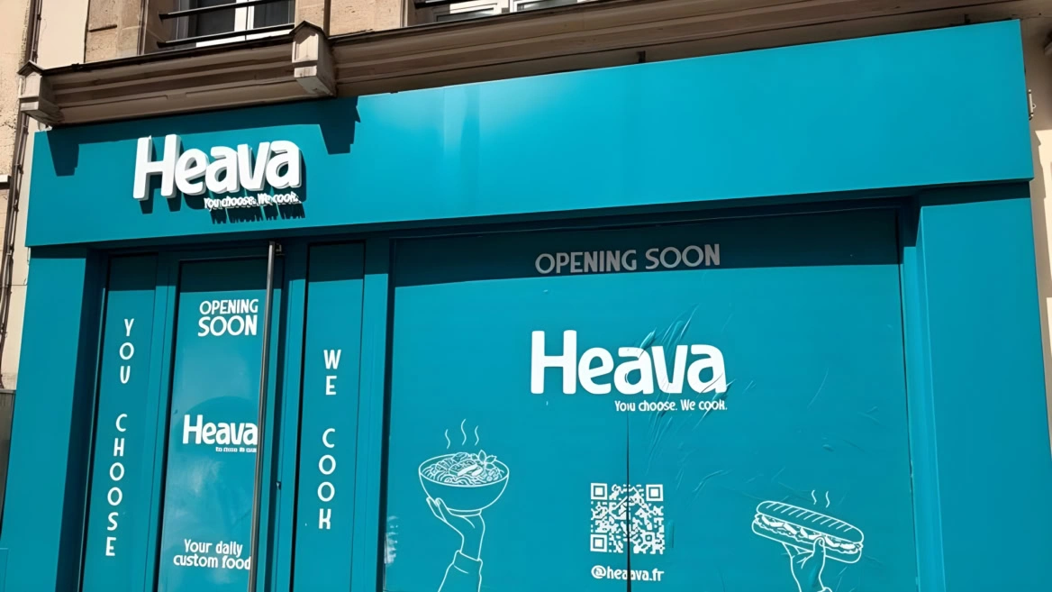 devanture heava turquoise, ouverture prochaine