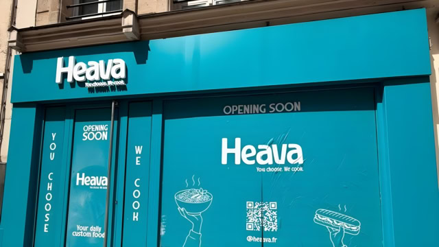 devanture heava turquoise, ouverture prochaine