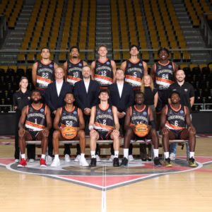 portrait officiel du team strasbourg basket ball