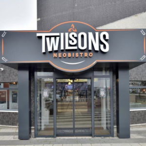 entrée moderne du twilsons neobistro