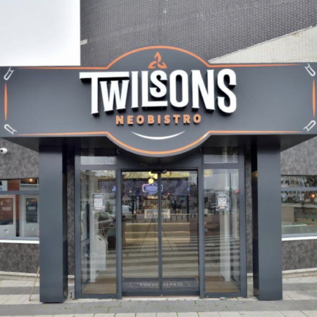 entrée moderne du twilsons neobistro