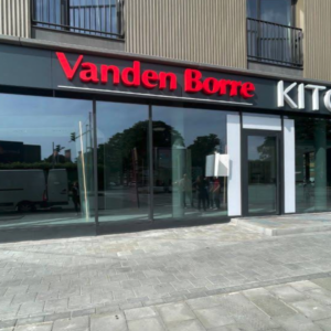 façade du magasin vanden borre kitchen