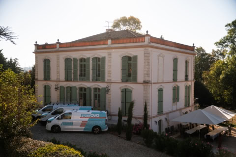 villa de prestige aux volets verts