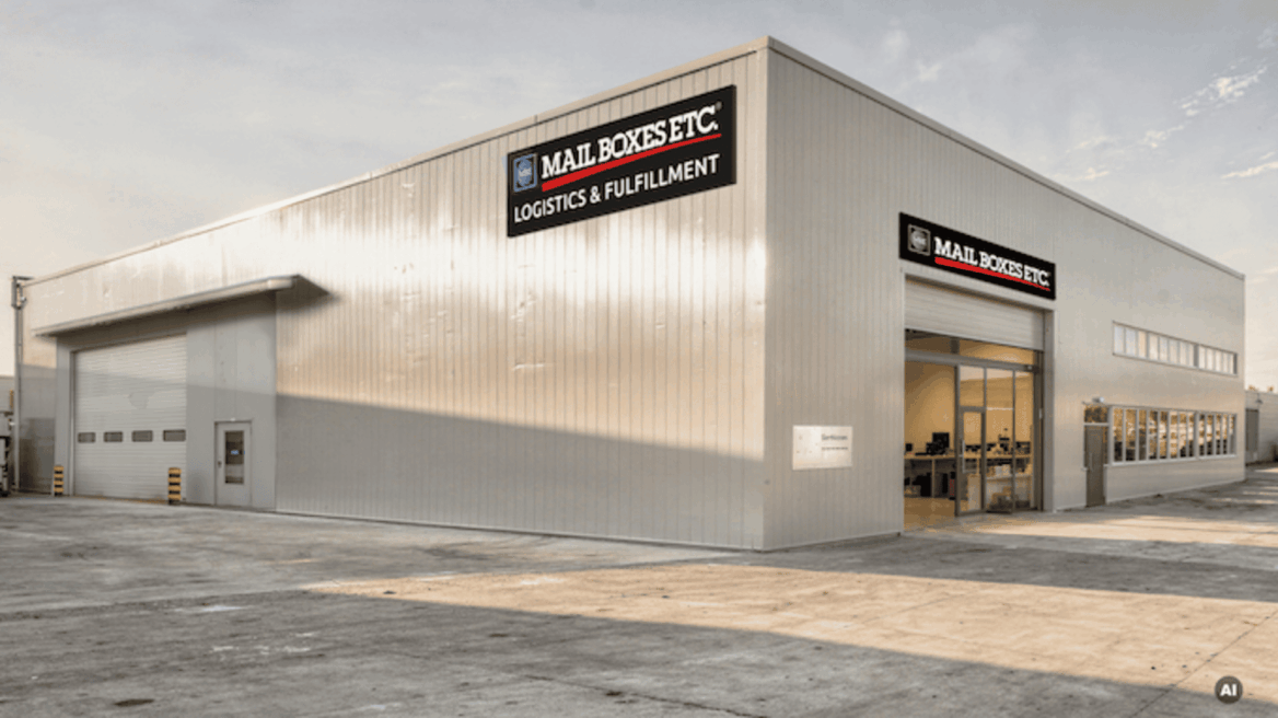 centre logistique mail boxes etc. moderne