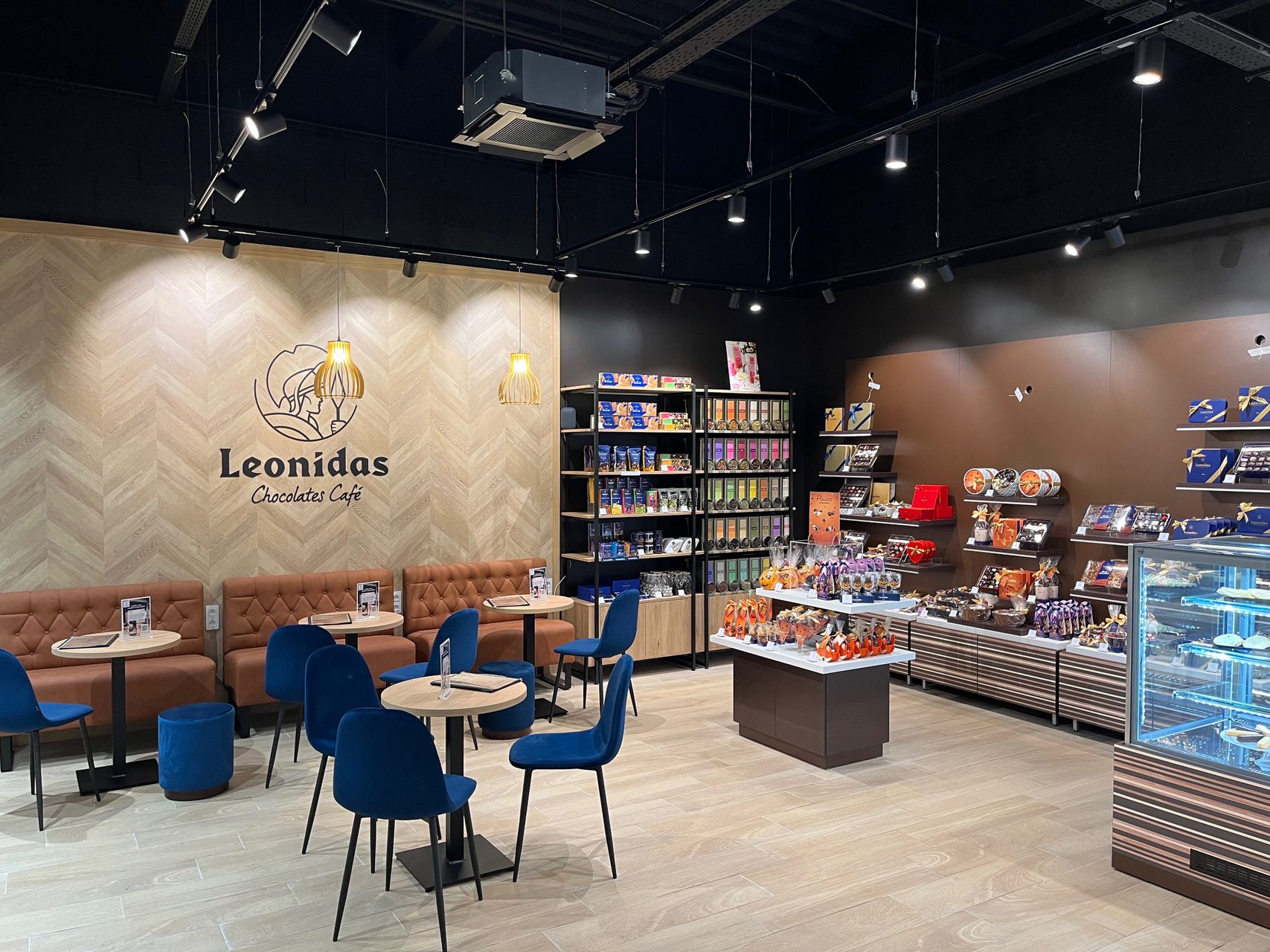 leonidas chocolate café onet le chateau