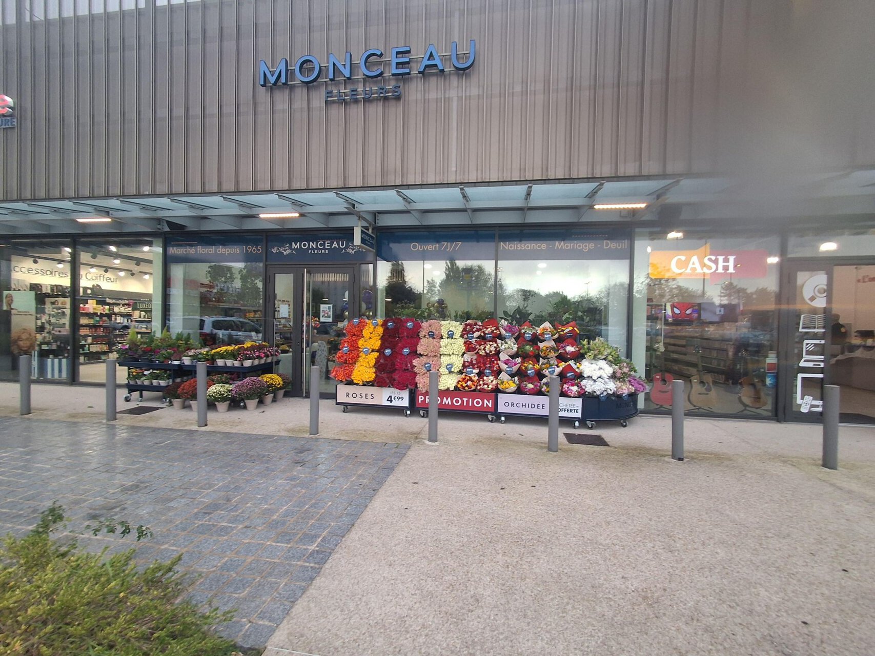 facade du monceau