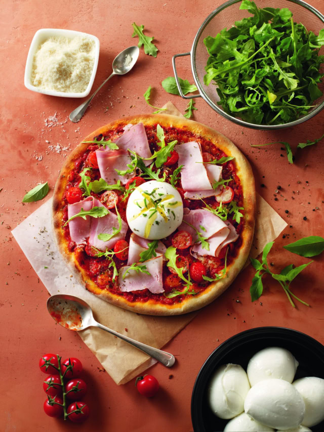 pizza burrata