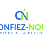 reseau confiez nous logo vert bleu