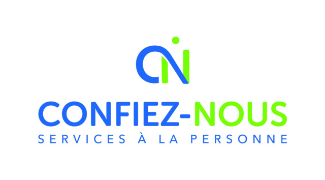 reseau confiez nous logo vert bleu